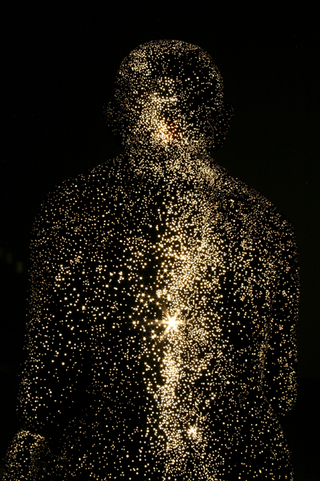 Illustration for article titled Sculptures of dying people double as wondrous star projectors
